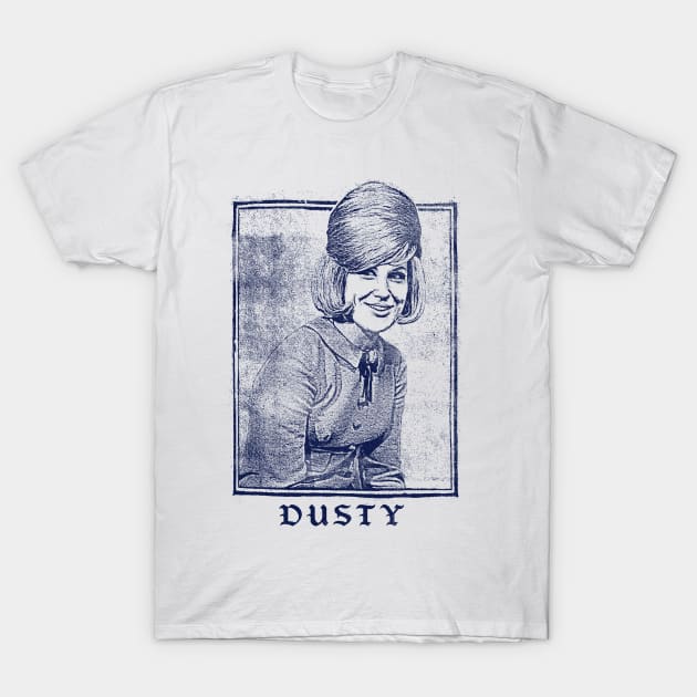 Dusty Springfield  // Vintage Look Faded Design T-Shirt by DankFutura